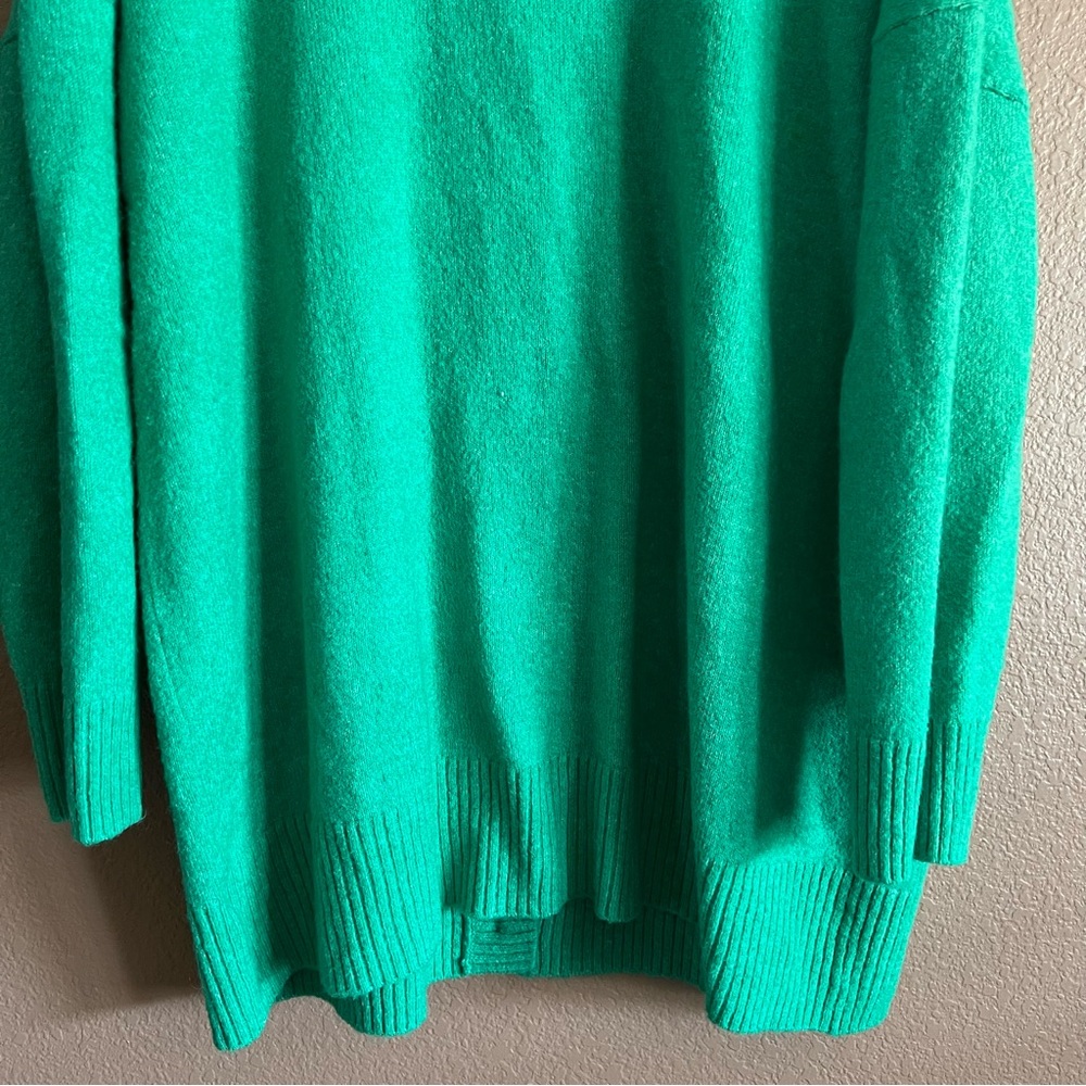 Torrid Green Boyfriend Cardigan Sweater Size 2 - Picture 9 of 10